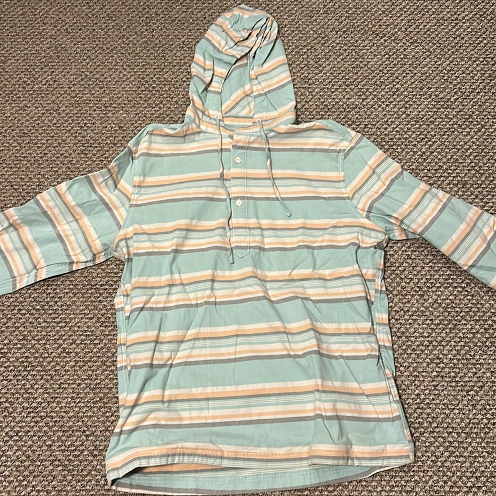 Chubbies Beach Club Size medium flannel hoodie